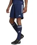 Adidas Men's Tiro 23 Soccer Shorts, Team Navy Blue/White / L