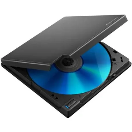 Pioneer BDR-XD08B USB 3.2 Gen1 / 2.0 Slim Portable BD/DVD/CD Writer