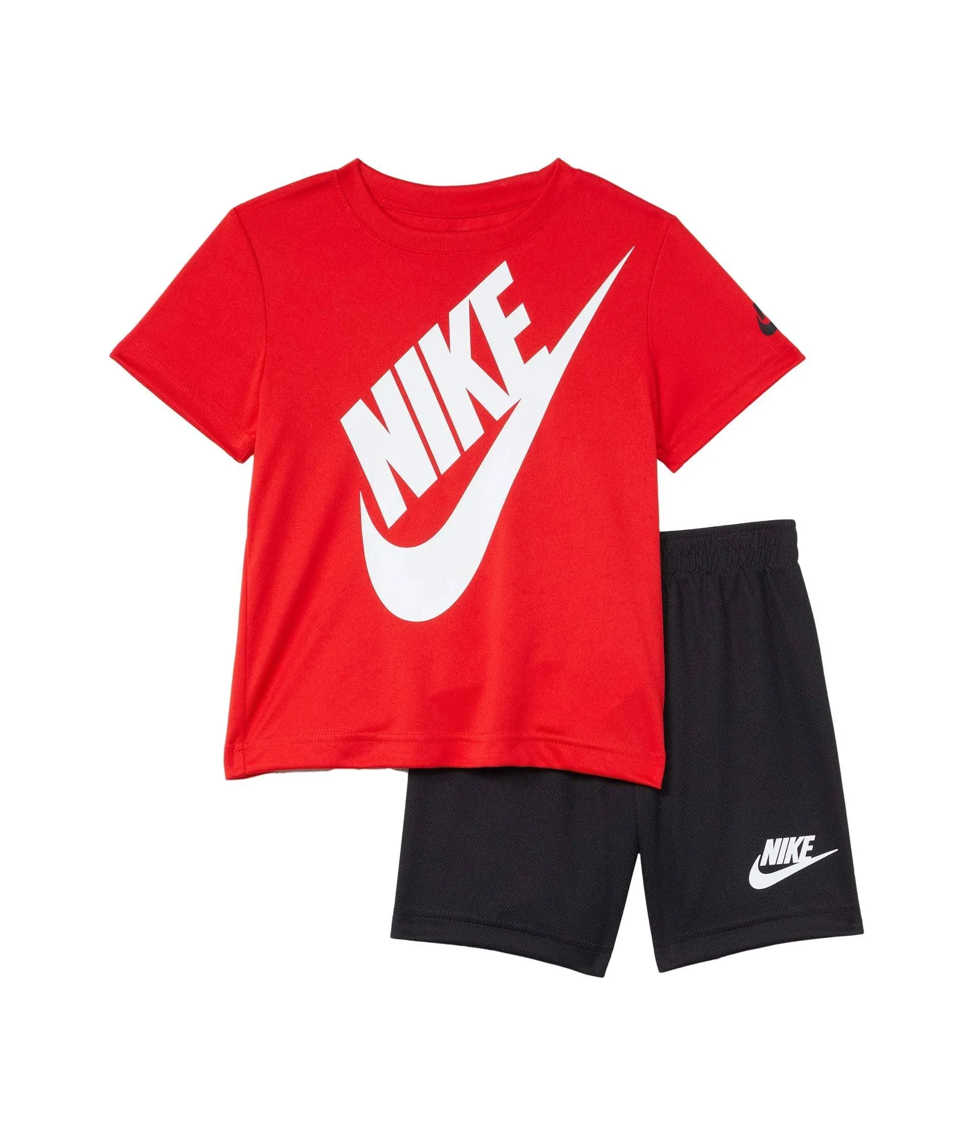 Nike Boys' Boys 4-7 Futura Shorts Set - Red/Black - 6