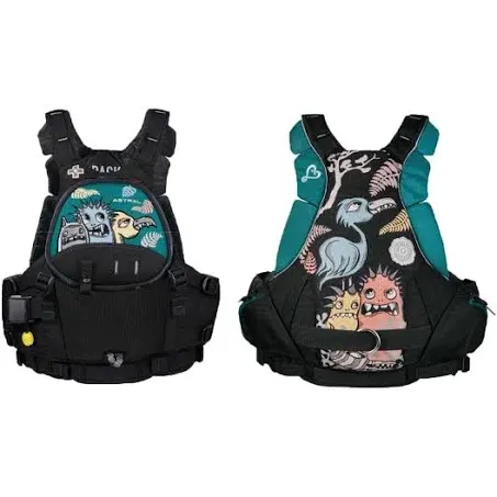 Astral Reboxed Designs GreenJacket LE Wild Things Rescue Lifejacket (PFD) - L/XL