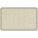 NewLife by GelPro Designer Comfort Kitchen Floor Mat - 20x32 - Tweed Antique White