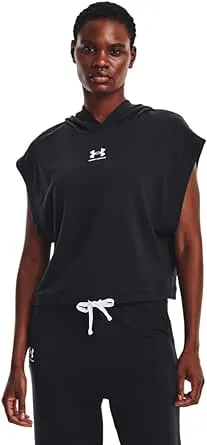 Under Armour Women's Rival Terry Short Sleeve Hoodie