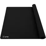 Sapid Extra Large Silicone Sheet for Crafts, Thick Silicone Jewelry Casting Mats, Nonstick Nonslip Silicon Mat for Epoxy Resin, Art Painting, Heat- Resistance Counter Mat (15.7"×23.6", Black)