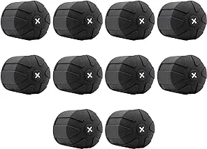 KUVRD Universal Lens Cap 2.0 - Fits 99% DSLR Lenses, Element Proof, Lifetime Coverage, Micro & Magnum (Bundle), 4-Pack