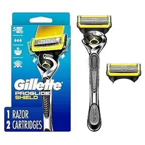 Gillette ProGlide Shield Men's Razor Handle + Blade Refills