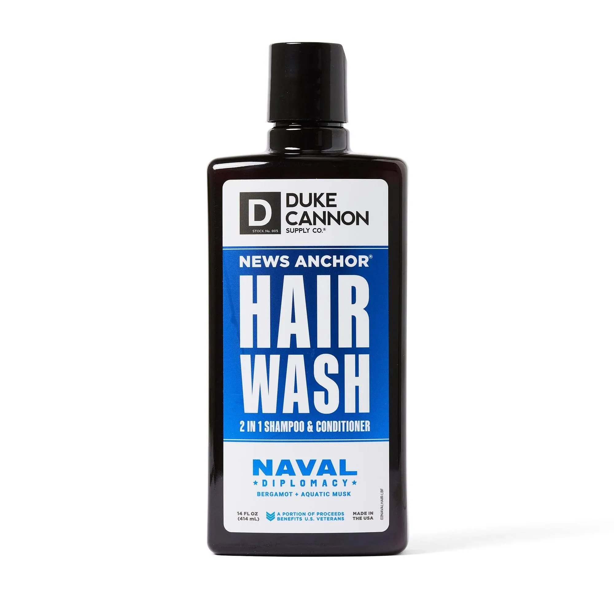 Duke Cannon News Anchor 2-in-1 Hair Wash