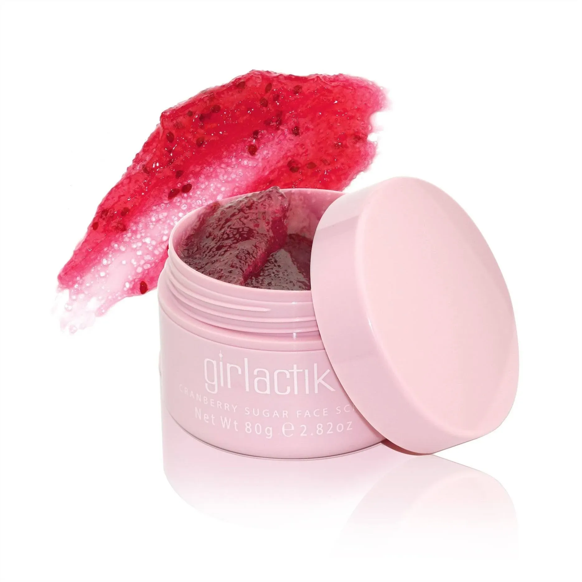 Girlactik Cranberry Sugar Face Scrub