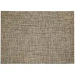 Basketweave Woven Floor Mat - Carbon / 23" x 36" - Chilewich