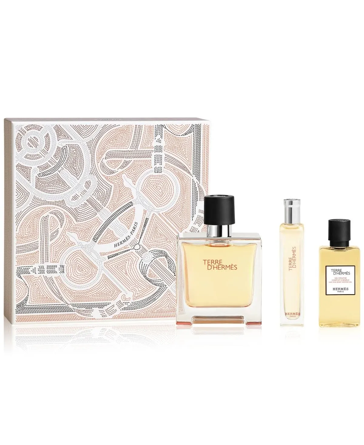 Hermes Men's 3-Pc. Terre d'Pure Perfume Gift Set