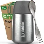 Blockhuette GmbH Blockhutte Insulated Food Jar for Adults I 24 oz I