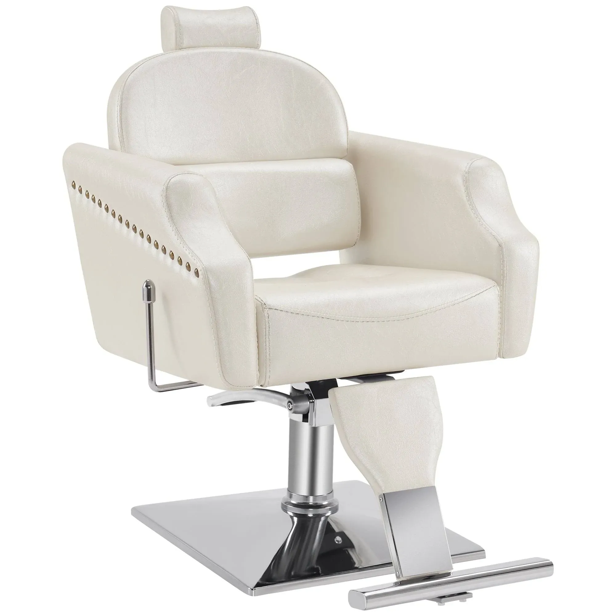 BarberPub Classic Recliner Barber Chair 3125