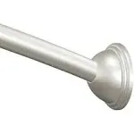 Moen CSR2160BN Adjustable Length Curved Shower Rod Set, Brushed Nickel