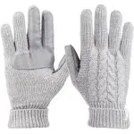 isotoner Women&#039;s Cable Knit Gloves with Touchscreen Palm Patches