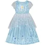 New Girls Disney&#039;s Cinderella Fantasy Night Gown 4 6 8