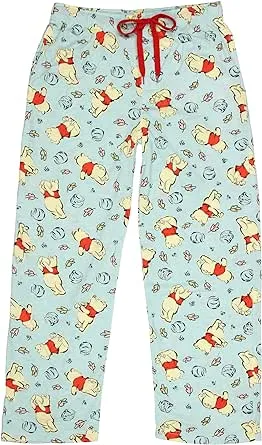 Disney Winnie The Pooh Women's Classic Character Art Loungewear Pajama Pants