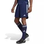 Adidas Men's Tiro 23 Soccer Shorts, Team Navy Blue/White / M