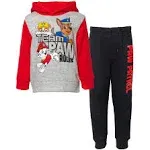 Paw Patrol Marshall Chase Rubble Little Boys Fleece Pullover Hoodie and Pants Outfit Set Heather Gray 6