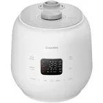 Cuchen Crs-fwk1040wus | Dual Heating Pressure Rice Cooker 10 Cup (Uncooked) | High/Non-Pressure | Triple Power Packing | Easy Open Handle | Stainless