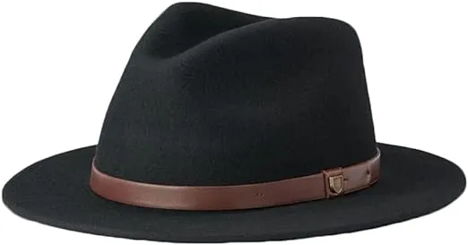 Brixton - Messer Fedora - Black - XL