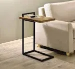 Coaster Maxwell C-Shaped Accent Table with USB Charging Port