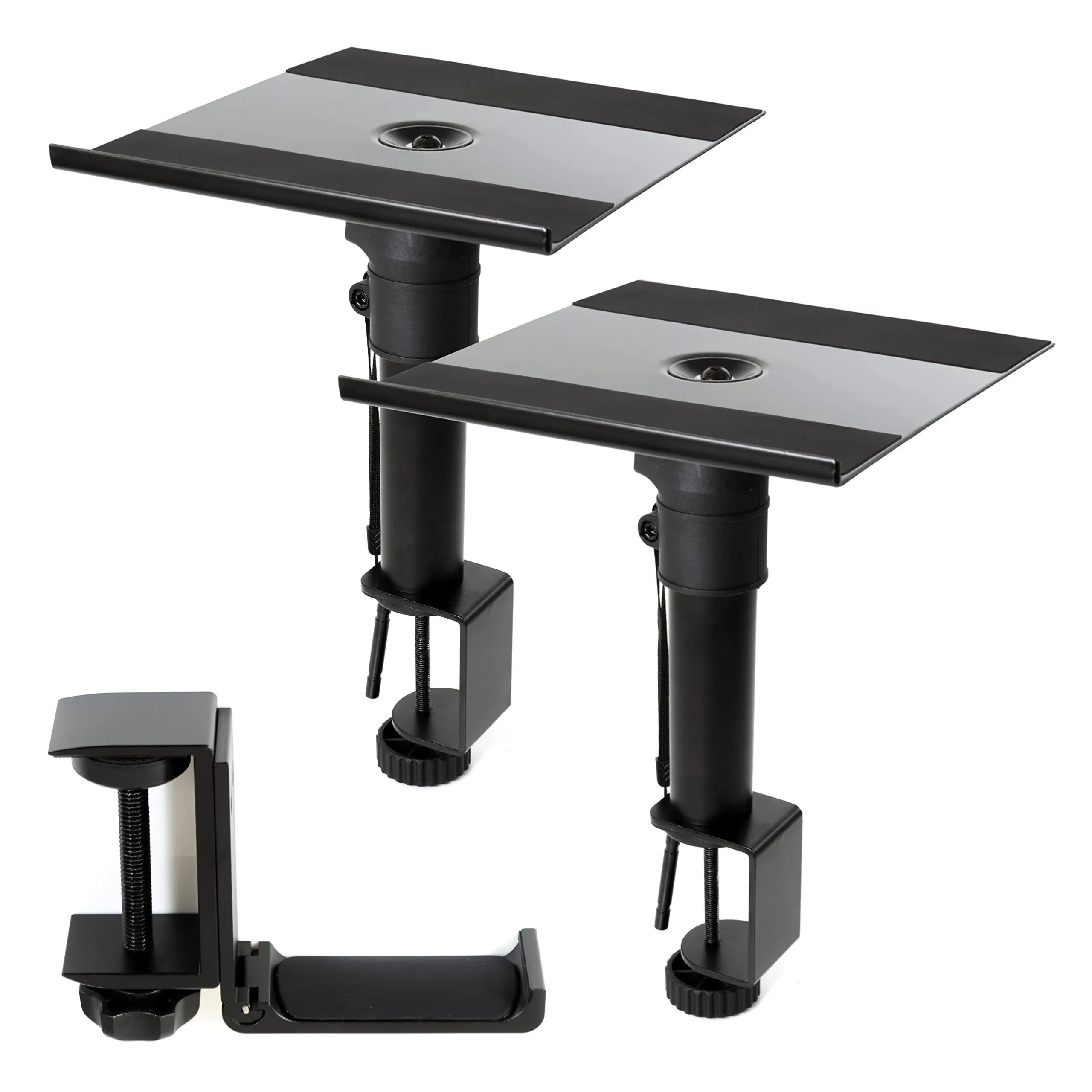 VIVO Universal Clamp-On Desk Speaker Stands