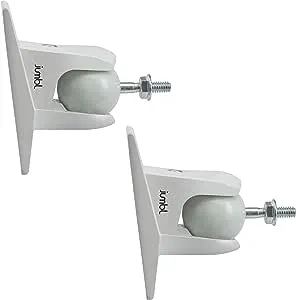 Jumbl Sinsb7w Progrip Ultra Stainless Steel Speaker Wall Mount Bracket, Pair of 2