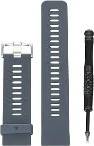 Garmin Approach S10 Replacement Watch Band, Granite Blue Silicone, (010-12795-00)