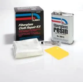 U. S. Chemical & Plastics USC-58005 Fiberglass Repair Kit, Quart Repair Kit [mat]