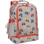 Bentgo Kids Prints 2-in-1 Backpack & Insulated Lunch Bag (Trucks)