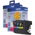 Brother LC1033PKS Cyan/Magenta/Yellow High Yield Ink Cartridge, 3/Pack (LC1033PKS)