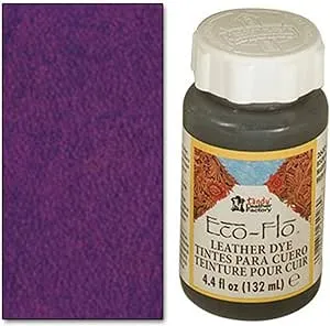 4 Ounce Deep Violet Eco Leather Dye Tandy Leather 2600-15,