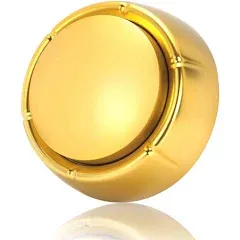 Gold Recordable Button, Easy Button to Record, 30 Second Talk Button, Dog Communication Button, Golden Buzzer