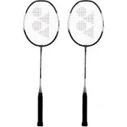 Yonex ZR 100 Light Aluminium Badminton Racquet with Full Cover, Set of 2 | Made in India