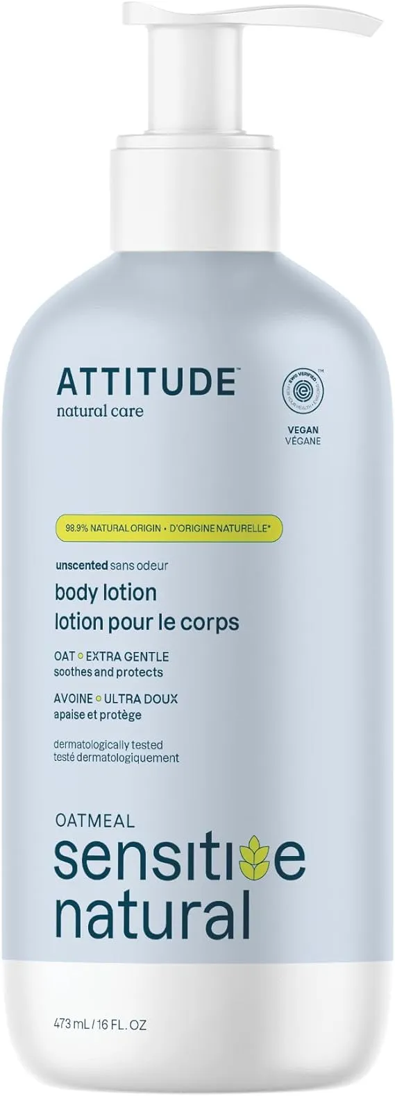 Attitude Sensitive Skin Body Lotion