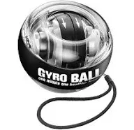 JIN BD Wrist Trainer Ball Auto-Start Strengthener Gyroscopic BLACK 