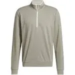 Adidas Men's Lightweight 1/2 Zip Golf Pullover Silver M