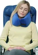 Travelrest Therapeutic Memory Foam Travel & Neck Pillow