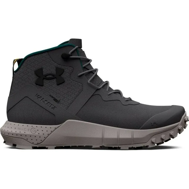 Under Armour Men's UA Micro G Valsetz Trek Mid Leather Waterproof Tactical Boots