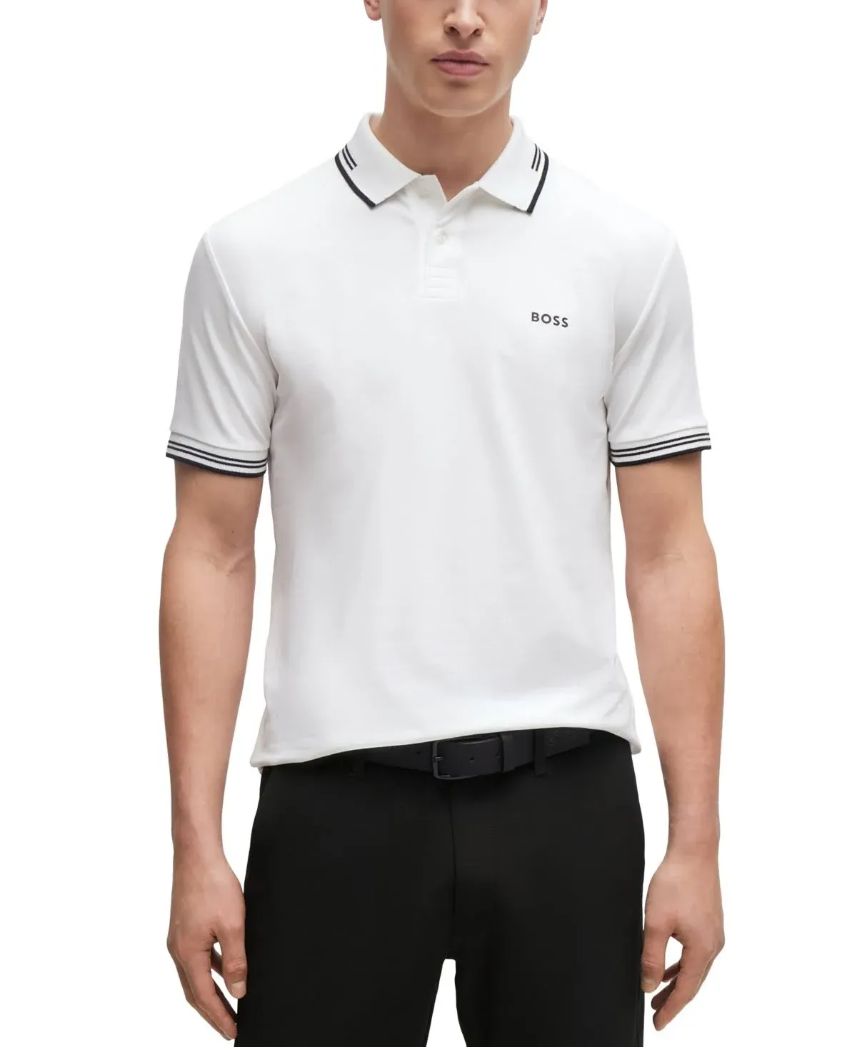 Boss Slim Fit Paul Stretch Short Sleeve Polo Shirt - XL