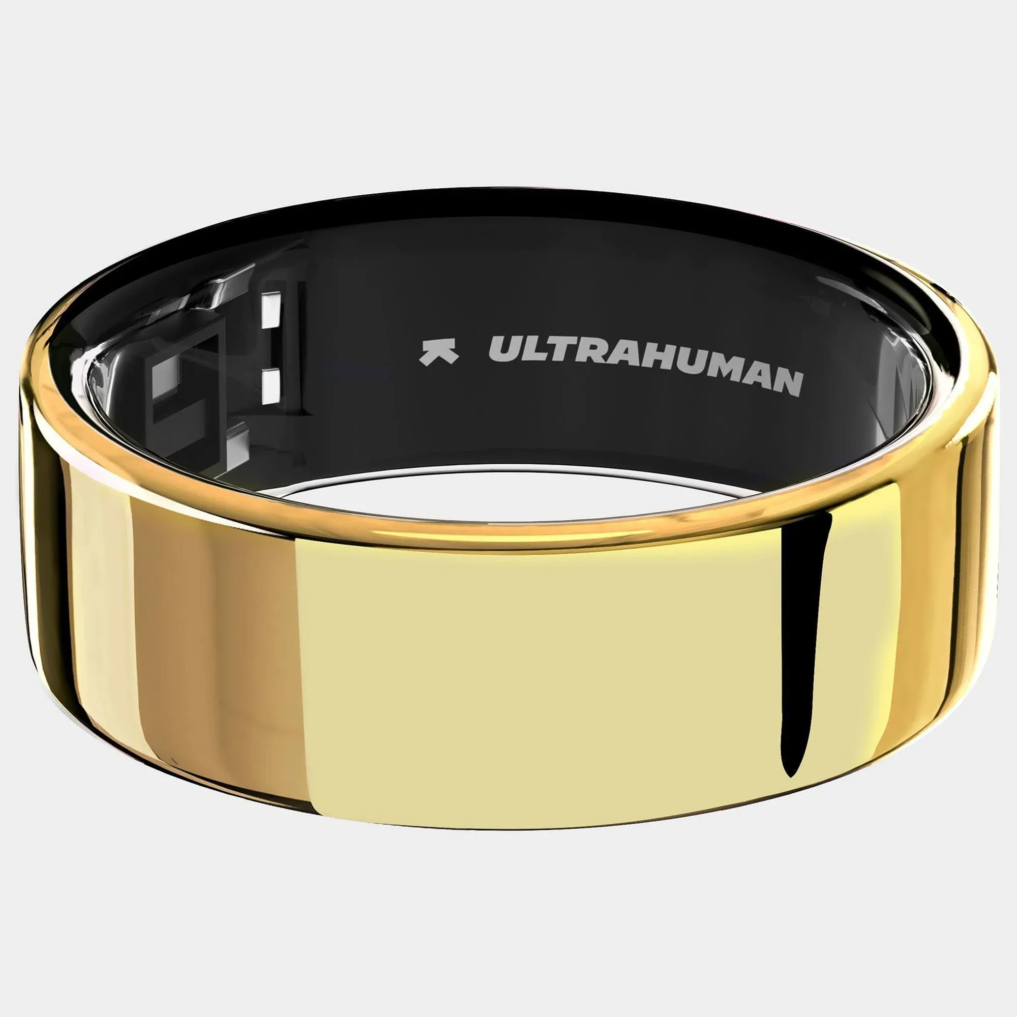 Ultrahuman Ring AIR Size 6 - World’s Lightest Sleep-Tracking Wearable - Bionic Gold-Titanium