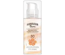 Hawaiian Tropic SPF 30 Weightless Face Sunscreen Pump ||P000699491||