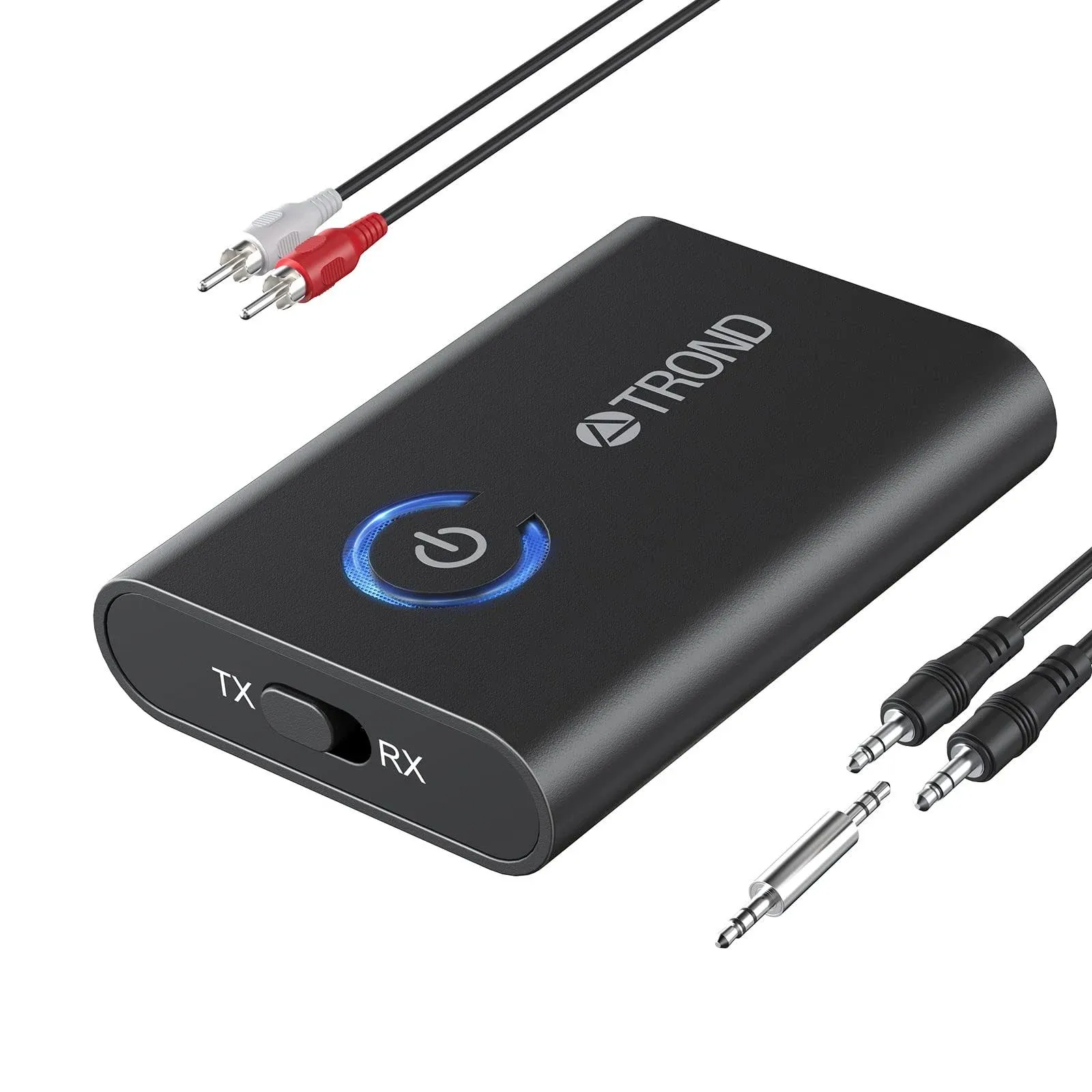 Bluetooth 5.2 Transmitter Receiver, 2-in-1 Bluetooth Adapter for TV to Airpod...