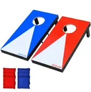 GoSports Junior Size Cornhole Bean Bag Toss Game - Youth Size - Indoor Outdoor