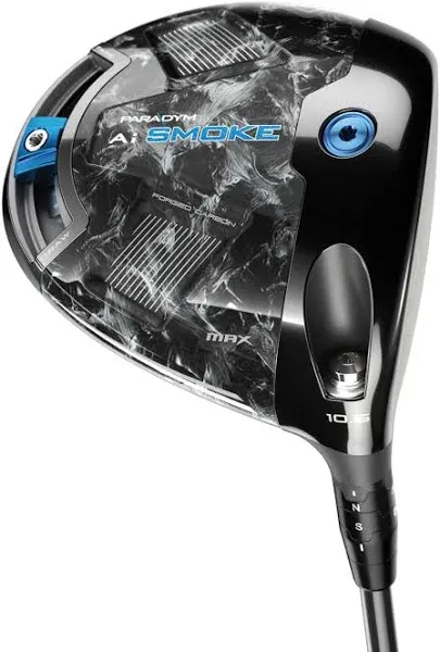 Callaway Paradym Ai Smoke Max Driver / Stiff / Mitsubishi Tensei AV Blue 55