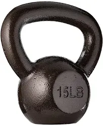 Amazon Basics Cast Iron Kettlebell