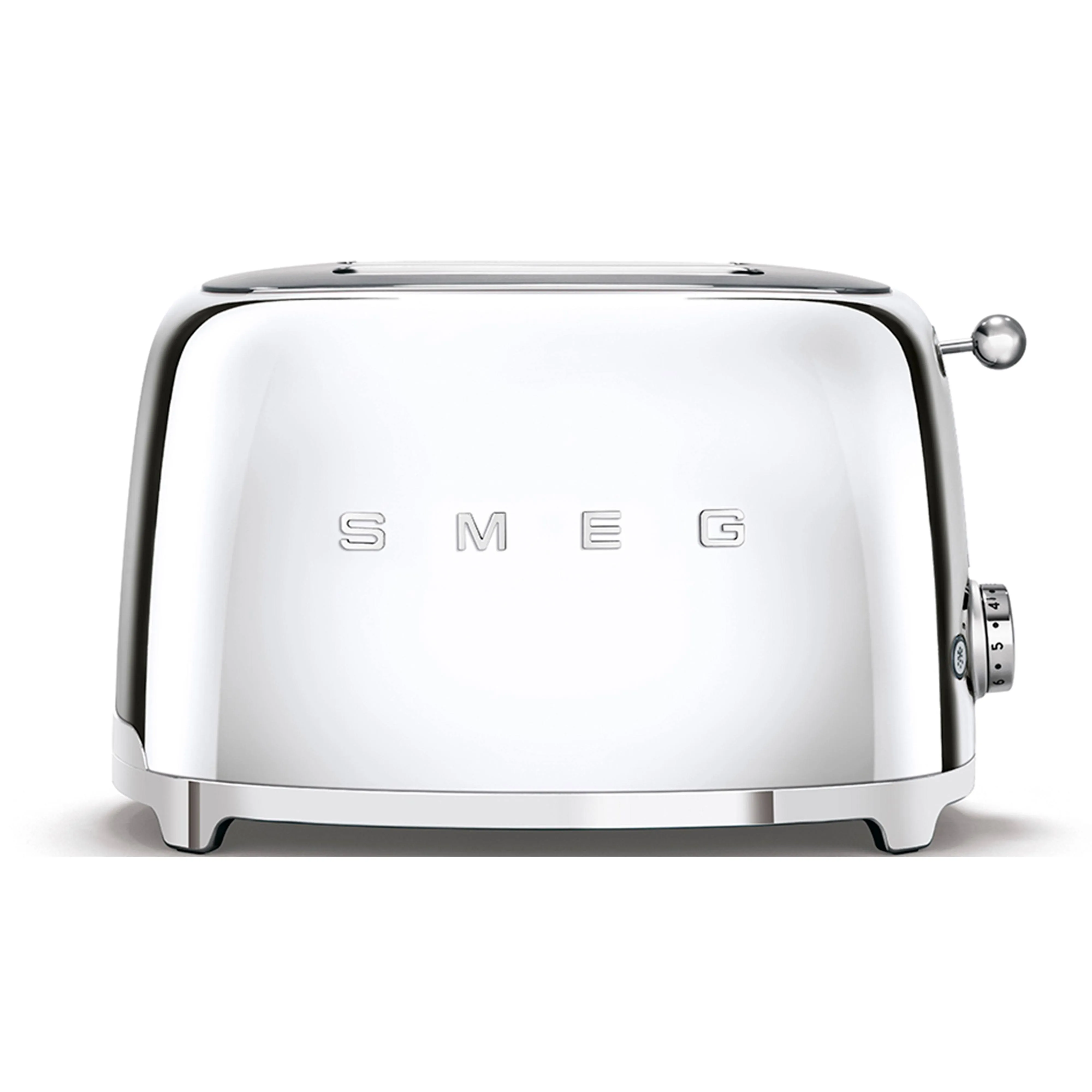 Smeg TSF01SSUS Chrome 50&#039;s Retro Style 2 Slice Toaster (Open Box)