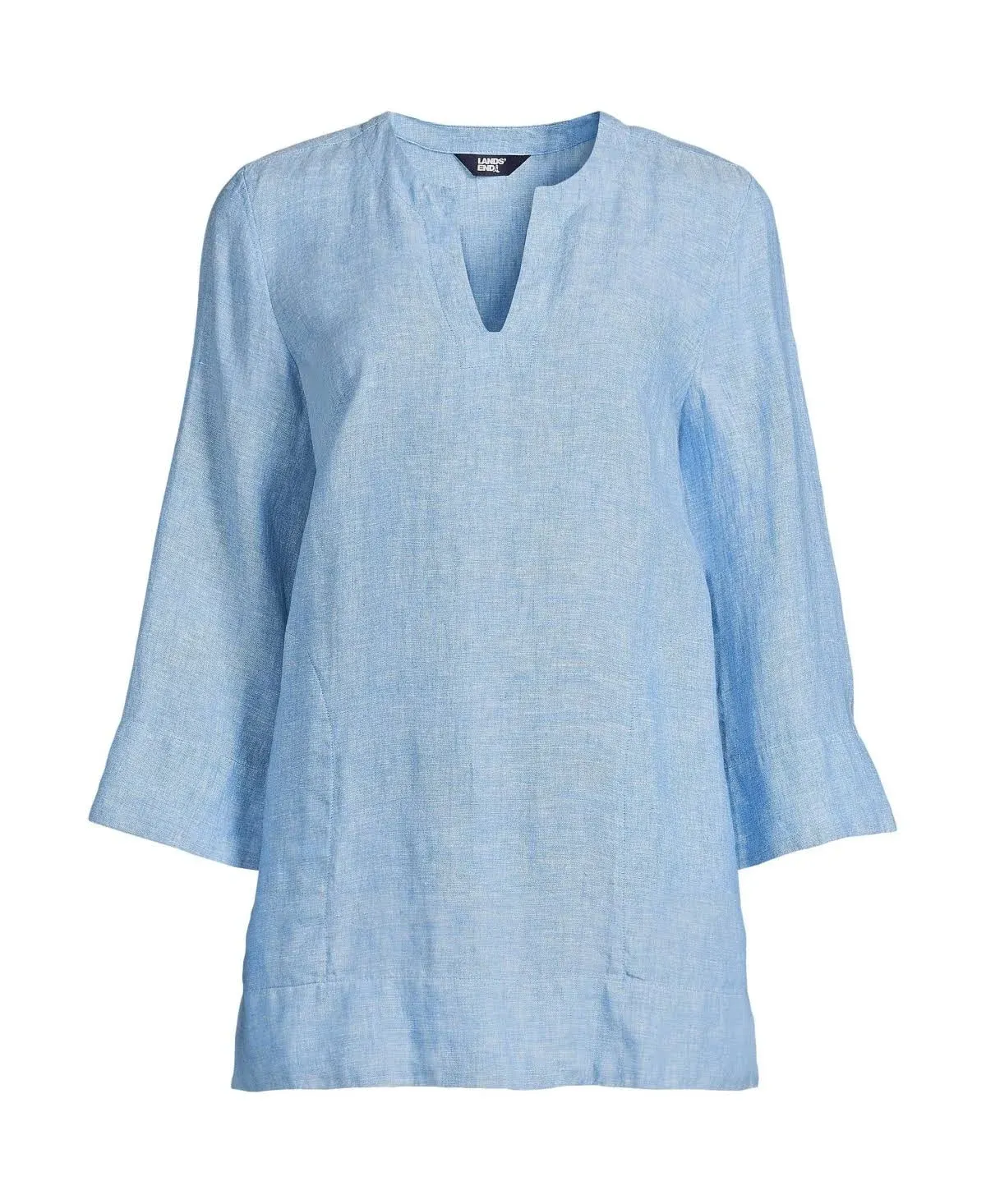 Women's Lands' End Linen Tunic Top