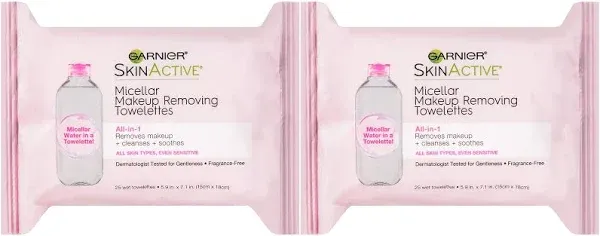 Garnier SkinActive Micellar Makeup Remover Wipes