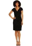 Maggy London Women's Holiday Sequin Dress Event Occasion Cocktail Party Guest of