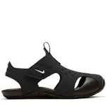 Nike Fisherman Sandal, Black White, 4.5 US Unisex Big Kid